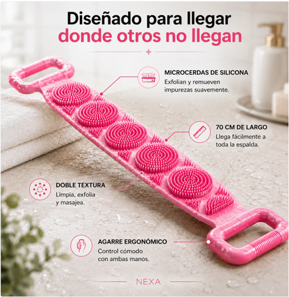 Cepillo exfoliante